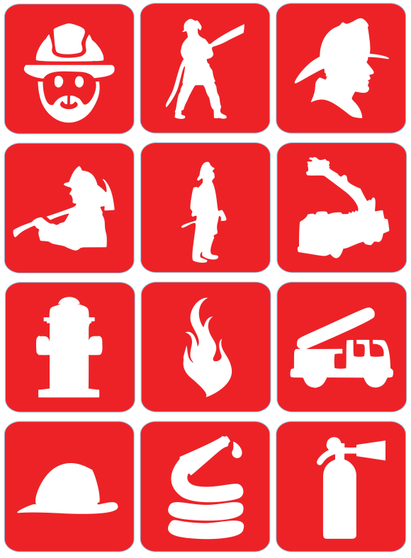 Straż - ekspresowe szablony do tatuaży