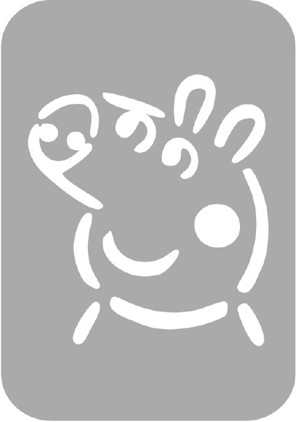 Szablon do tatuażu - bajkowe 1C