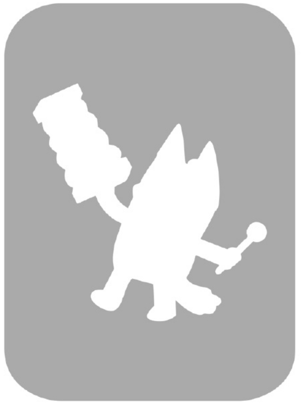 Szablon do tatuażu - bajkowe 1G