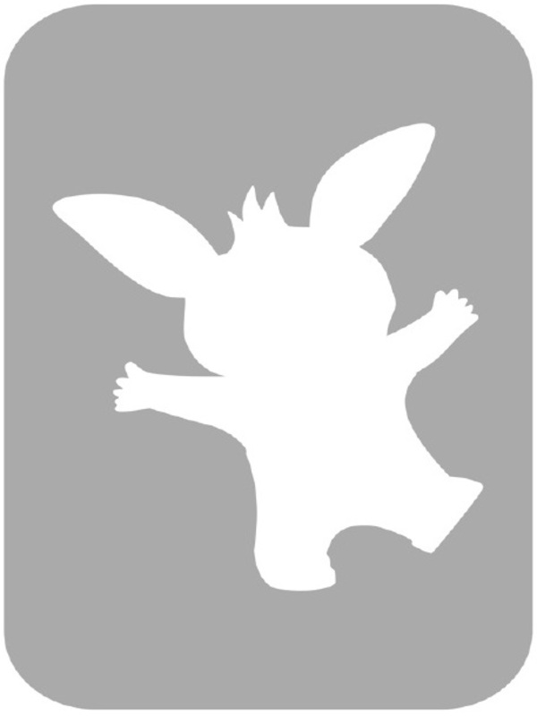 Szablon do tatuażu - bajkowe 1J