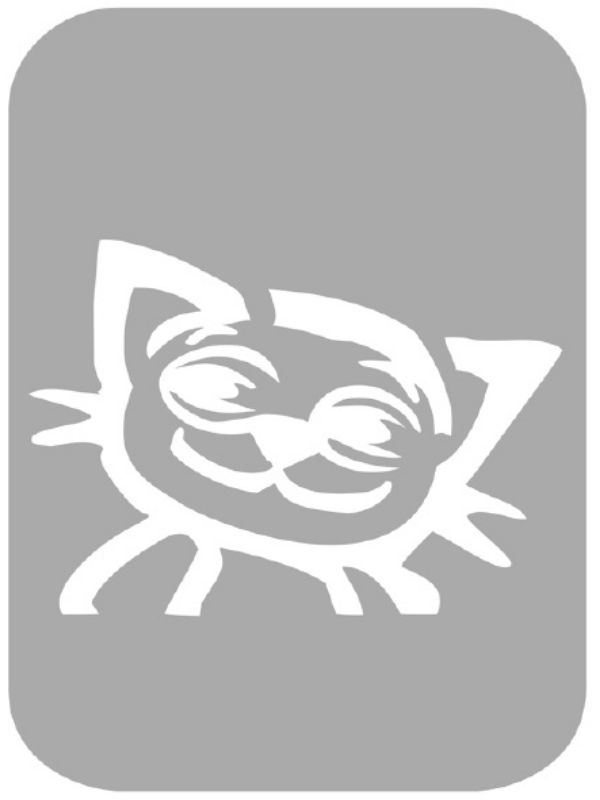 Szablon do tatuażu - bajkowe 1P