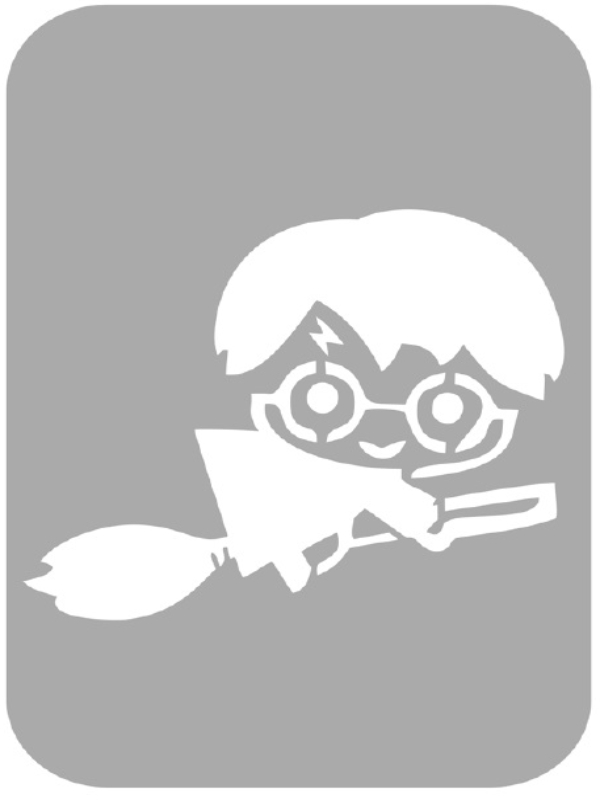 Szablon do tatuażu - Harry Potter 16E