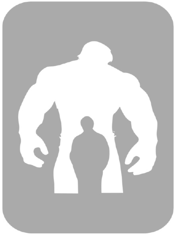 Szablon do tatuażu - Superbohaterowie 27G