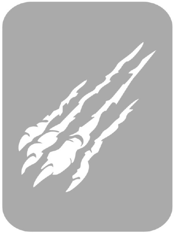 Szablon do tatuażu - Dzikie zwierzęta 29J