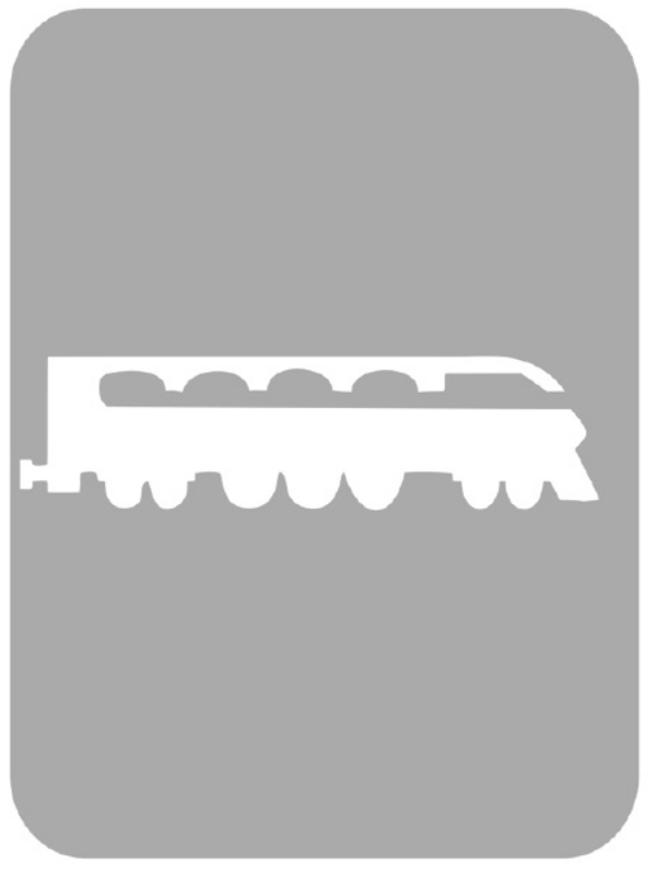 Szablon do tatuażu - Pociągi 40M