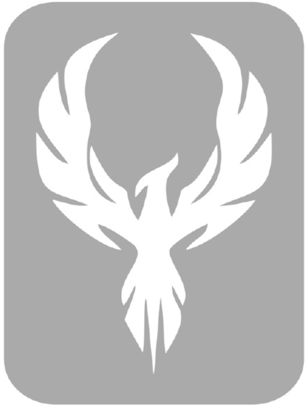 Szablon do tatuażu - Ptaki 17K