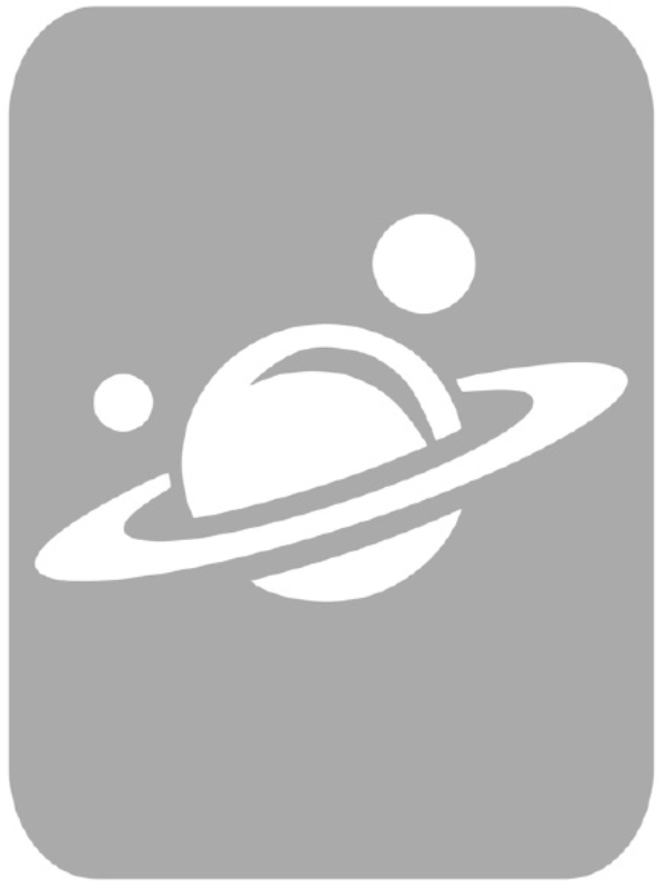 Szablon do tatuażu - Kosmos 21J