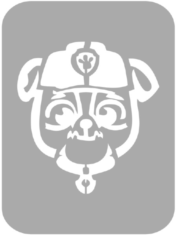 Szablon do tatuażu - bajkowe 6F