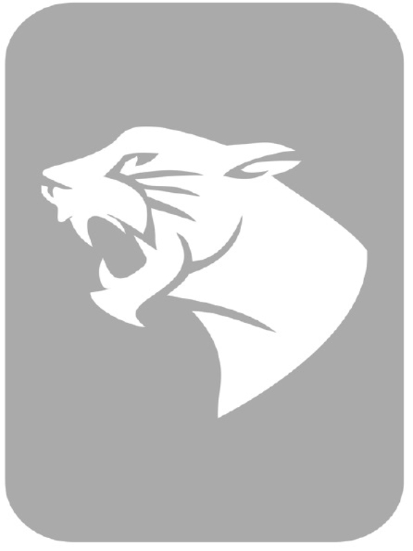 Szablon do tatuażu - Tygrysy 22J