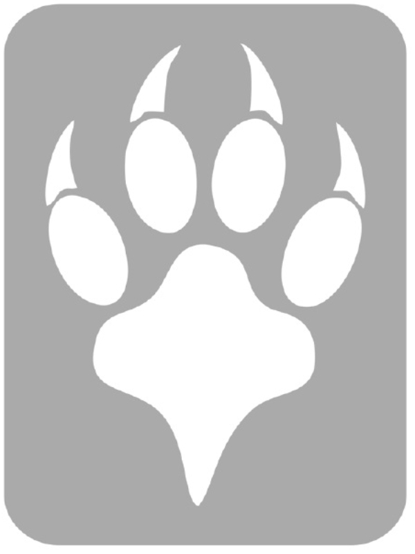 Szablon do tatuażu - Dzikie zwierzęta 29I