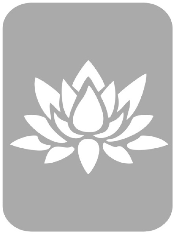 Szablon do tatuażu - Kwiaty 13K