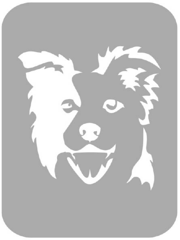 Szablon do tatuażu - Psy 11G