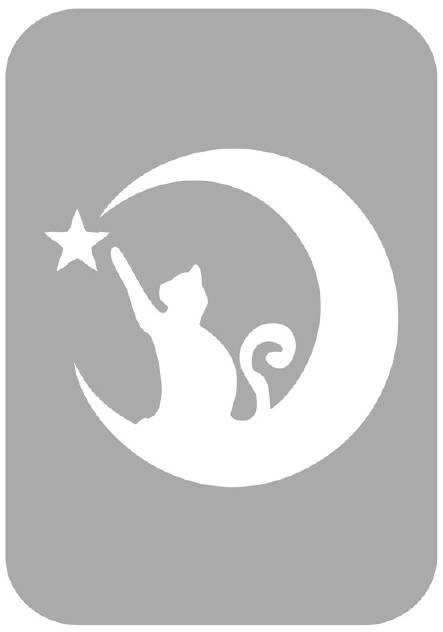 Szablon do tatuażu - Koty 12H