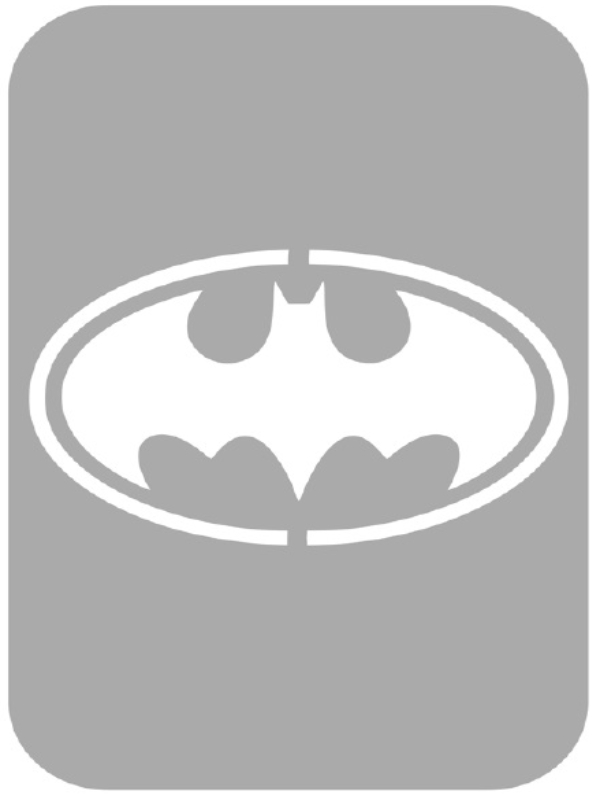 Szablon do tatuażu - Superbohaterowie 27K