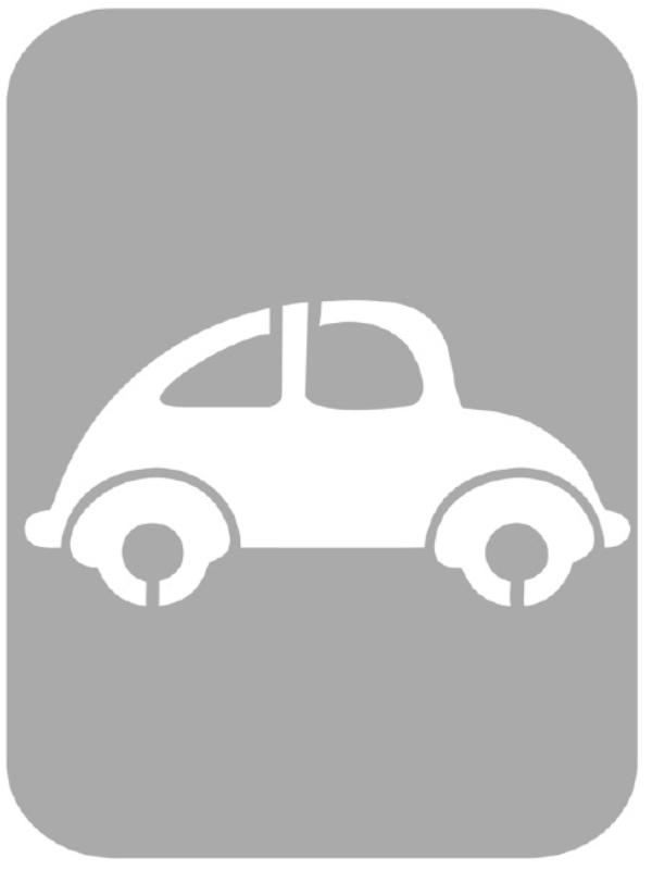 Szablon do tatuażu - Motoryzacja 28J