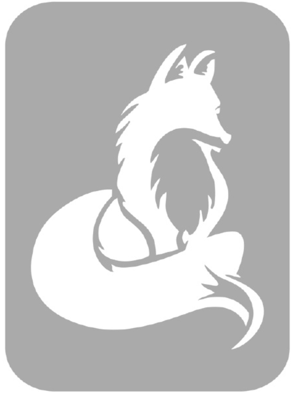 Szablon do tatuażu - Dzikie zwierzęta 29P