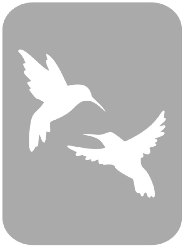 Szablon do tatuażu - Ptaki 17P