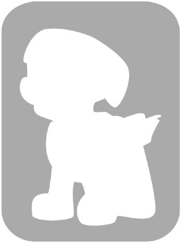 Szablon do tatuażu - bajkowe 6L