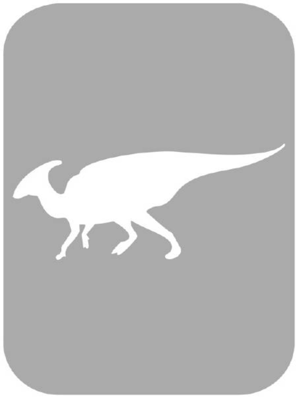 Szablon do tatuażu - Dinozaury 10L