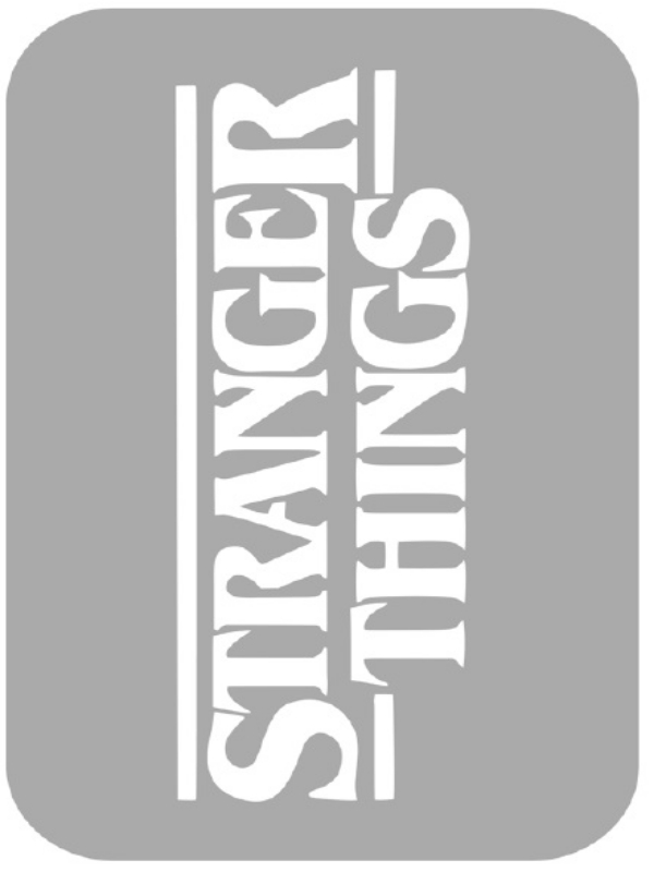 Szablon do tatuażu - Stranger Things 35L