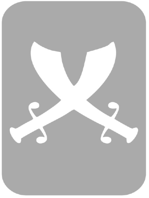 Szablon do tatuażu - Piraci 24D