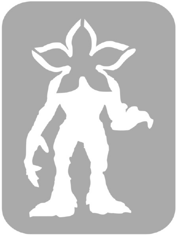 Szablon do tatuażu - Stranger Things 35E