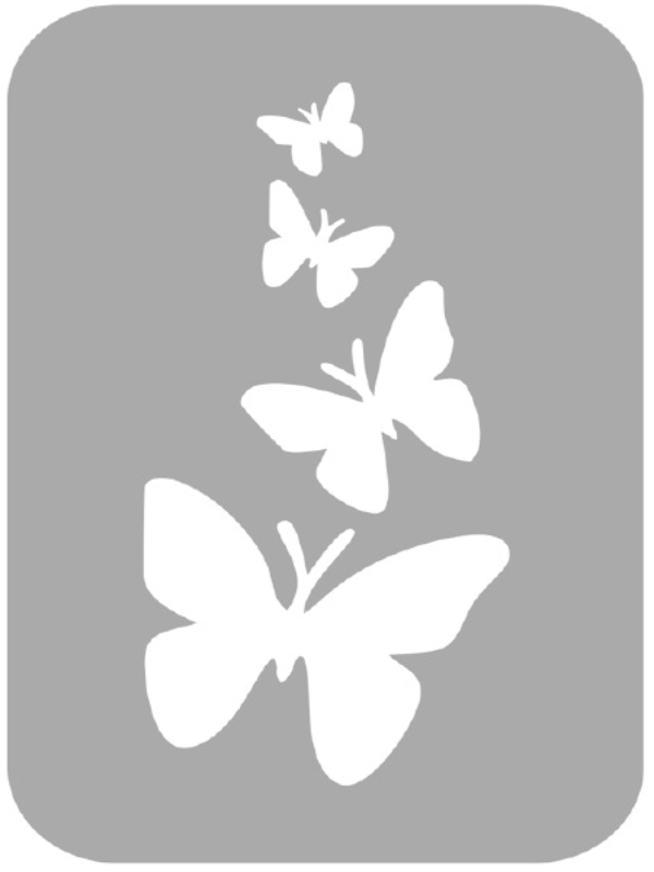Szablon do tatuażu - Motyle 14D