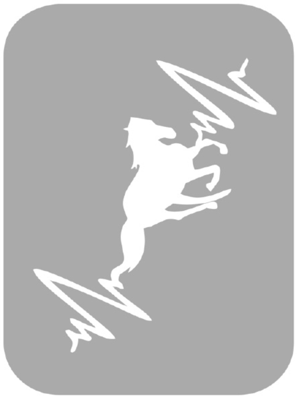 Szablon do tatuażu - Konie 20L