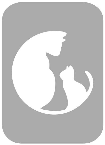 Szablon do tatuażu - Koty 12N