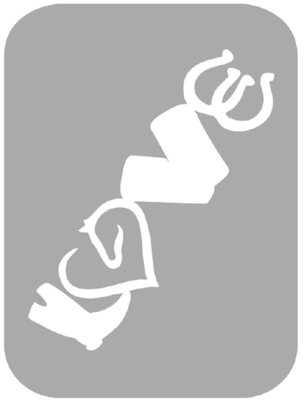 Szablon do tatuażu - Konie 20M