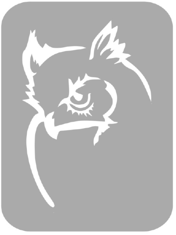 Szablon do tatuażu - Ptaki 17M