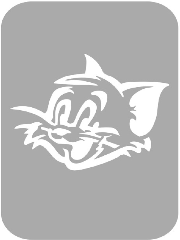 Szablon do tatuażu - bajkowe 3P