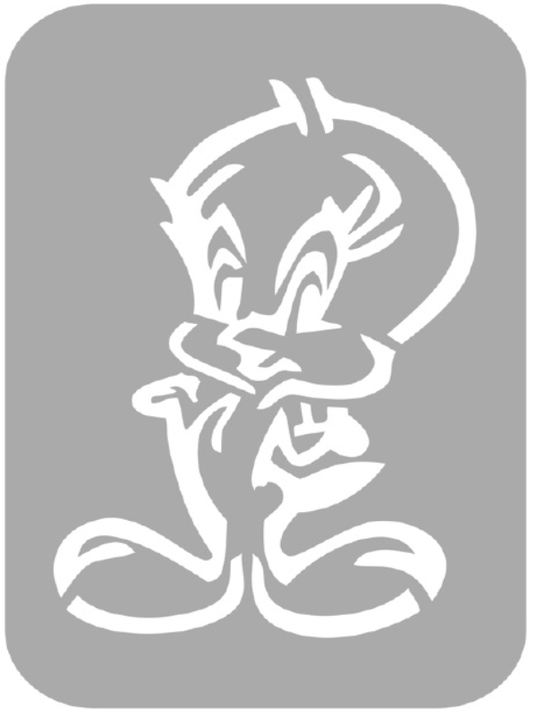 Szablon do tatuażu - bajkowe 5C