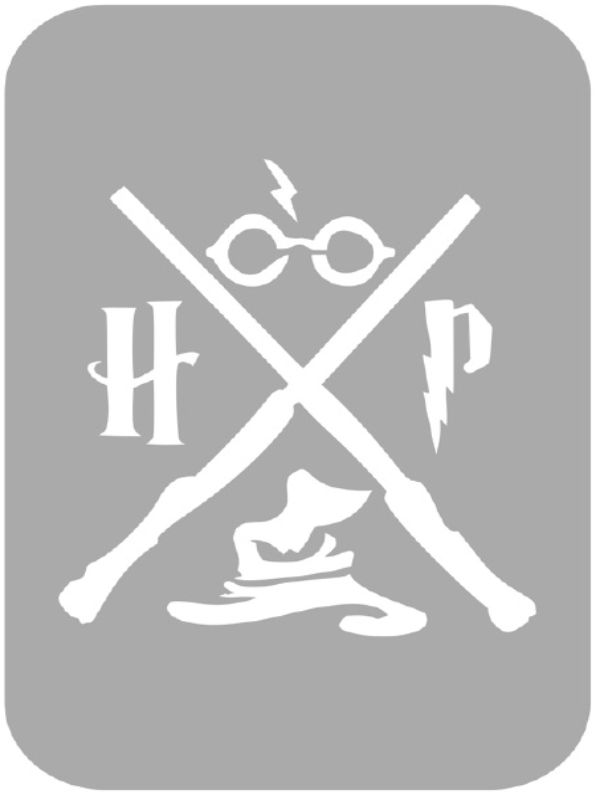 Szablon do tatuażu - Harry Potter 16G