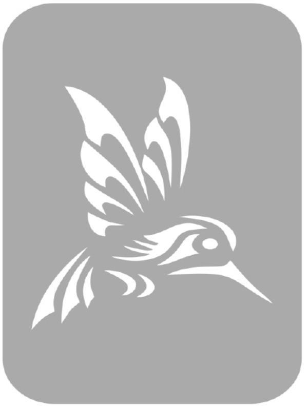 Szablon do tatuażu - Ptaki 17C