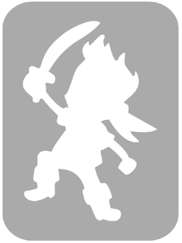 Szablon do tatuażu - Piraci 24B