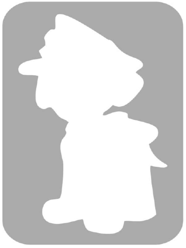 Szablon do tatuażu - bajkowe 6O