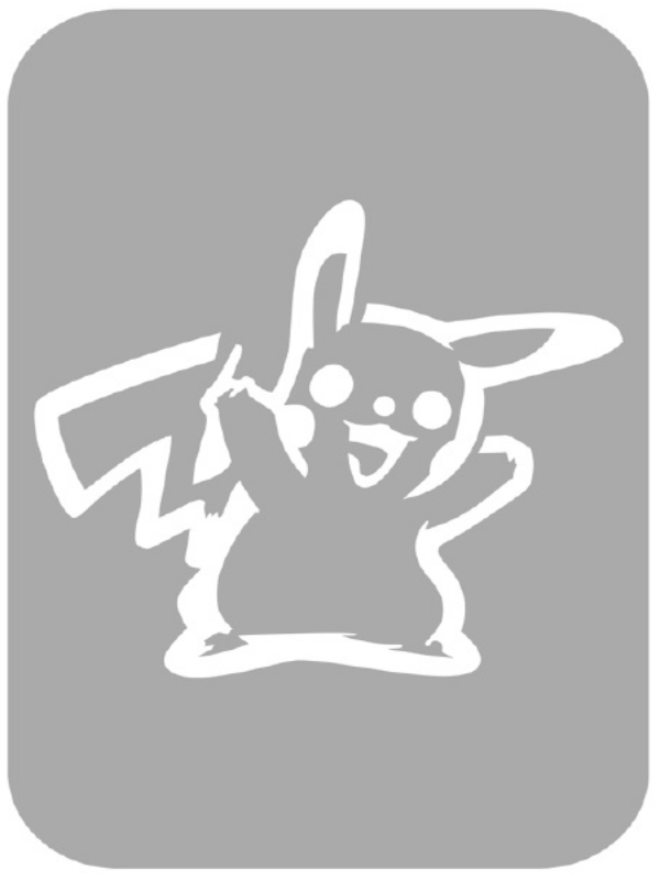 Szablon do tatuażu - Pokemon 38C