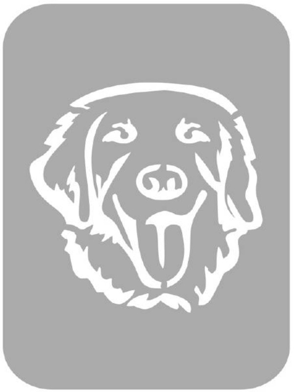 Szablon do tatuażu - Psy 11B