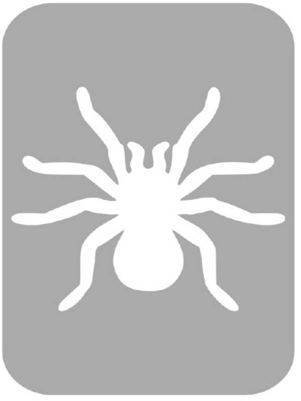 Szablon do tatuażu - Pająki 30C