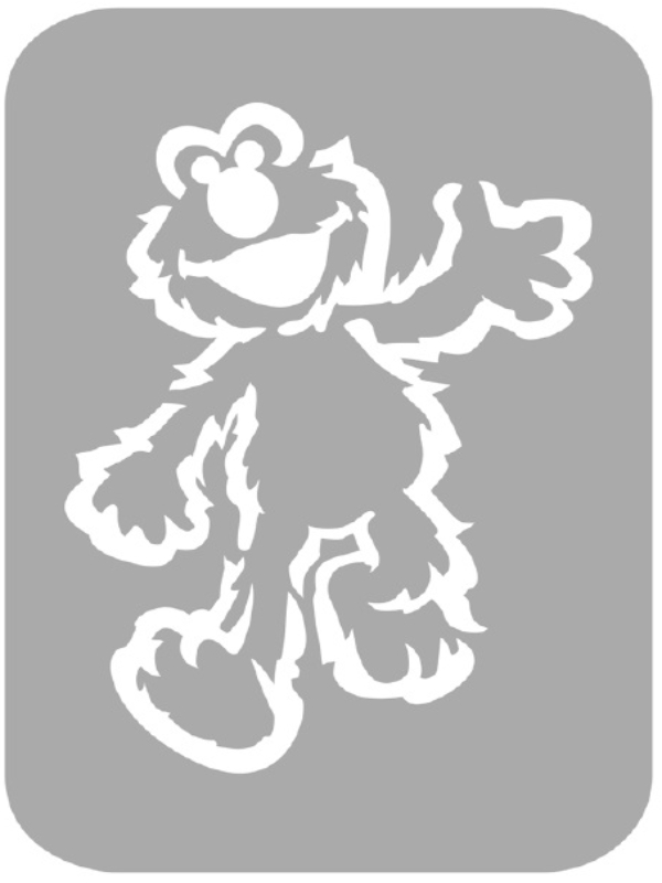 Szablon do tatuażu - bajkowe 5B