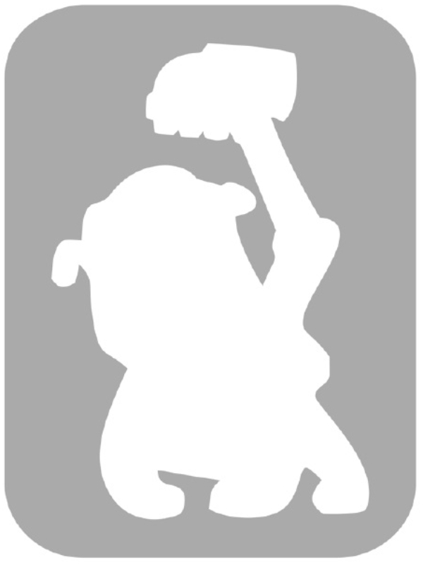 Szablon do tatuażu - bajkowe 6M