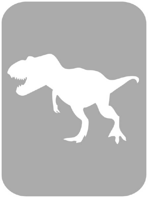 Szablon do tatuażu - Dinozaury 10H