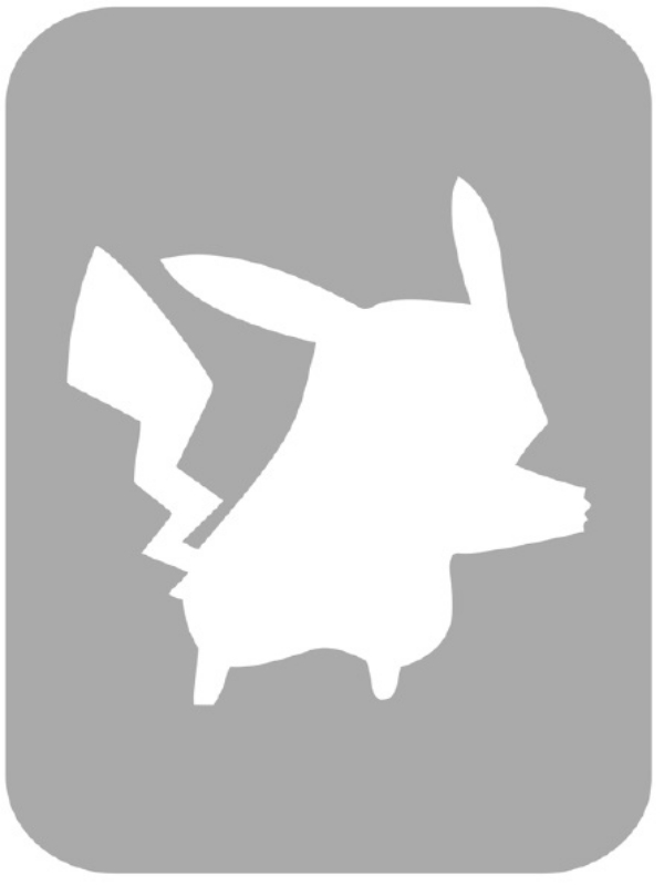 Szablon do tatuażu - Pokemon 38D