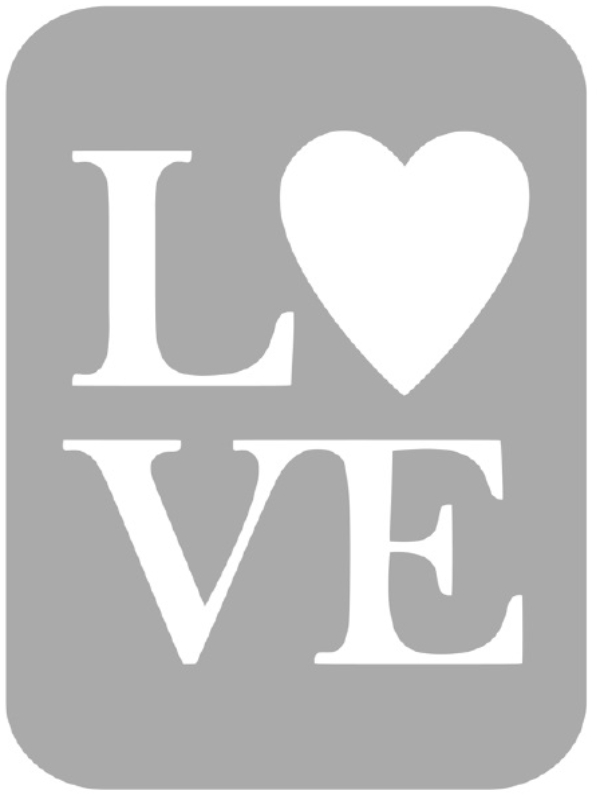 Szablon do tatuażu - Serca 46L