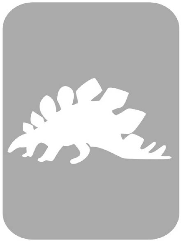 Szablon do tatuażu - Dinozaury 10P