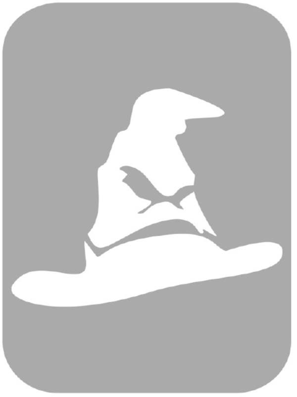 Szablon do tatuażu - Harry Potter 16N