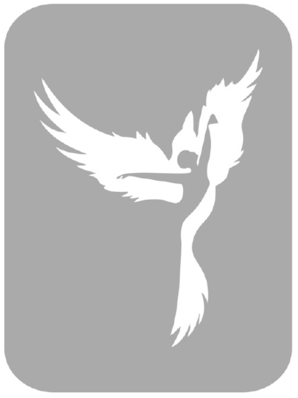 Szablon do tatuażu - Ptaki 17G