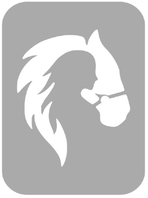 Szablon do tatuażu - Konie 20D