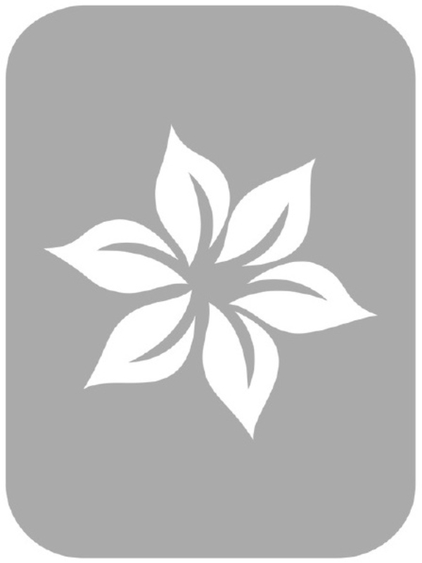 Szablon do tatuażu - Kwiaty 13G